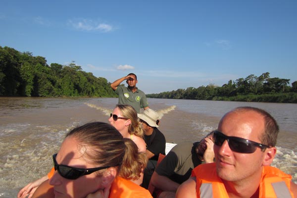 Bootsafari kinabatanganriver Sabah